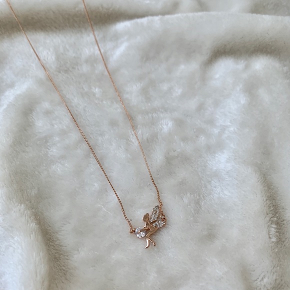 Golden Tinker Bell Necklace - Picture 3 of 4